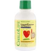 ChildLife, Liquid Calcium with Magnesium, Natural Orange Flavor, 16 fl oz (474 ml) (CDL10700)