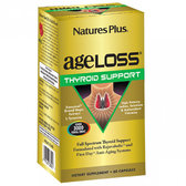 Natures Plus AgeLoss Thyroid Support 60 caps Комплекс для підтримки щитовидної залози