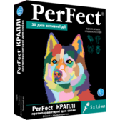 Краплі протипаразитарні PerFect для собак середніх і великих порід 5х1.6 мл