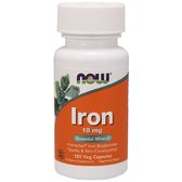 NOW Foods Iron 18 mg 120 caps