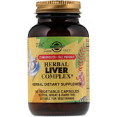 Solgar Herbal Liver Complex, 50 Veg Caps Трав'яний комплекс для здоров'я печінки