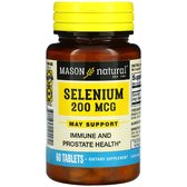 Mason Natural Selenium 200 mcg Селен 60 таблеток