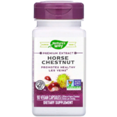 Nature's Way, Horse Chestnut, Standardized, 90 Vegetarian Capsules (NWY-62000)