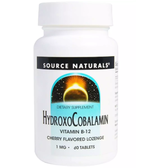 Source Naturals Hydroxocobalamin Vitamin B12 1 mg Гідроксокобаламін Вітамін B12 смак вишні 60 таблеток