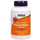 NOW Foods Pantethine 600 mg Softgels 60 caps