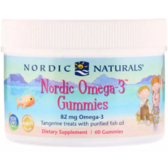 Nordic Naturals Omega-3, Mandaribe Flavor, 60 Gummies (NOR30130)