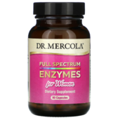 Dr. Mercola Full Spectrum Enzymes Ферменти повний спектр для жінок 90 капсул