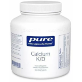 Pure Encapsulations Calcium K And D Кальцій з вітамінами K і D 180 капсул