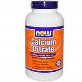 NOW Foods Calcium Citrate Powder 227 g /76 servings/ Pure