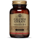 Solgar Calcium Citrate with Vitamin Солгар Цитрат кальцію з вітаміном D3 60 таблеток