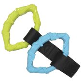 Іграшка для собак Croci Catcher Еспандер гумовий зелено-блакитний 14 см (C6198304)