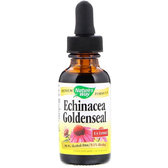 Nature's Way Echinacea Goldenseal Alcohol Free 99.9% 1 fl oz (30 ml) Ехінацея і гідрастіс