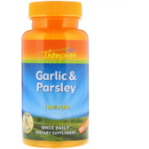 Thompson Garlic & Parsley 90 Caps Часник і петрушка