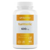 Sporter Organic Turmeric 600 mg і Black Pepper Куркумін 90 капсул