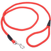 Круглий поводок Coastal Rope Dog Leash для собак червоний 1.8 м