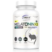 Genius Nutrition Melatonin-X3 Мелатонін Х3 90 таблеток