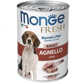 Вологий корм для собак Monge Dog Fresh з ягням 0.4 кг (70014571)