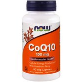 NOW Foods CoQ-10, 100 mg, 90 Veg Capsules