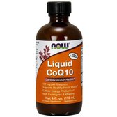 NOW Foods Liquid CoQ10 4 OZ Orange Flavor Коензим CoQ10