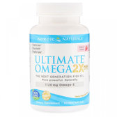 Nordic Naturals Ultimate Omega 2X 1120 mg 60 Mini Soft Gels Strawberry Риб'ячий жир міні зі смаком полуниці