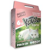 Наповнювач Kotix Tofu Honey Peach для котів 6 л