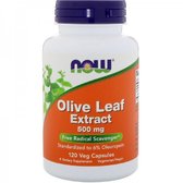 NOW Foods Olive Leaf Extract 500 mg Екстракт листя оливи 120 веганських капсул