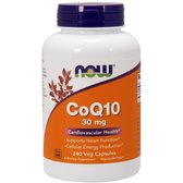 NOW Foods CoQ10 30 mg Veg Capsules 240 caps