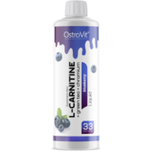 OstroVit L-Carnitine + Green tea + Chromium liquid L-карнітин + зелений чай + хром 500 мл смак чорничний