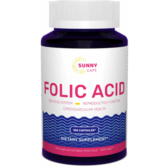 Sunny Caps Folic Acid Powerfull 400 mcg Фолієва кислота 100 капсул