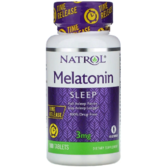 Natrol Melatonin, Time Release, 3 mg, 100 Tablets (NTL-00458)