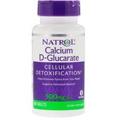 Natrol Calcium D-Glucarate 500 mg 60 Tabs Кальцій глюкарат