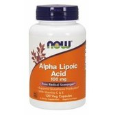 NOW Foods Alpha Lipoic Acid 100 mg Veg Capsules 120 caps