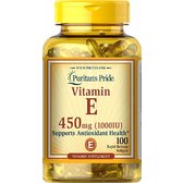 Puritan's Pride Vitamin E 1000 IU Soft Gels, 100 count