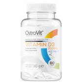 OstroVit Vitamin D3 2000 IU + K2 MK-7 + C + Zinc Вітамінний комплекс 60 капсул