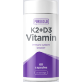 PureGold K2 D3 Vitamin Вітаміни K2+D3 60 капсул