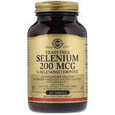 Solgar Selenium, Yeast-Free Солгар Селен без дріжджів, 200 мкг, 250 таблеток