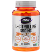 NOW Foods L-Citruline 1200 mg 120 tabs L-цитрулін