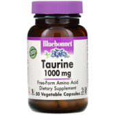 Bluebonnet Nutrition Taurine Таурін 1000 мг 50 гелевих капсул