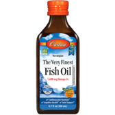 Carlson Labs Norwegian The Very Finest Fish Oil 200 ml Orange Риб'ячий жир норвезький зі смаком апельсина