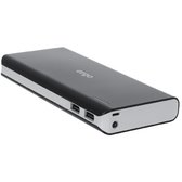 Зовнішній акумулятор Ergo Power Bank 20000mAh Black (LI-88)