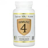 California Gold Nutrition Immune 4 Засіб для зміцнення імунітету 180 капсул