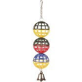 Іграшка Trixie для птахів пластикова кулька з дзвіночком 4.5 см (4011905052519)