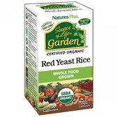 Natures Plus Source of Life Garden Red Yeast Rice 60 caps Органічний червоний дріжджовий рис