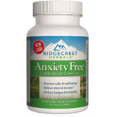 RidgeCrest Herbals Anxiety Free, 60 Vegan Capsules (RCH320)