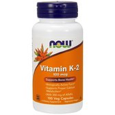 Now Foods Vitamin K-2 100 mcg Veg Capsules 100 caps