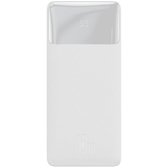 Зовнішній акумулятор Baseus Power Bank 30000mAh Bipow Display 15W White (PPDML-K02)