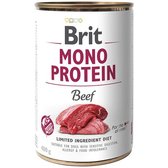 Вологий корм для собак Brit Mono Protein з яловичиною 400 г (8595602555338)