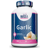 Haya Labs Odorless Garlic 500 мг Екстракт Часнику 120 капсул