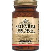 Solgar Selenium, Yeast-Free, Солгар Селен, бездріжджовий 100 mcg, 100 таблеток