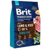 Сухий корм Brit Premium Dog Sensitive Lamb для собак 3 кг (8595602526628)